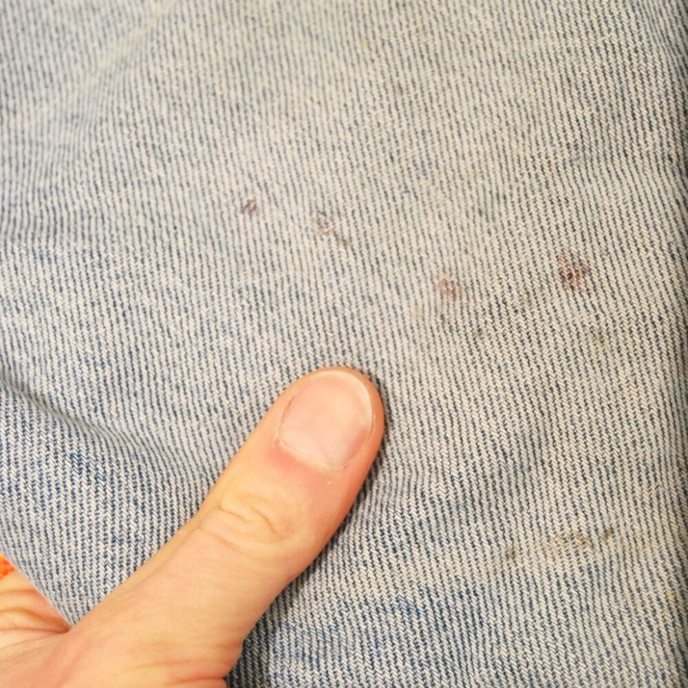 Y2K Levis Baggy Jeans (33) lightwash blue denim vintage 550s relaxed high rise - Picture 11 of 11